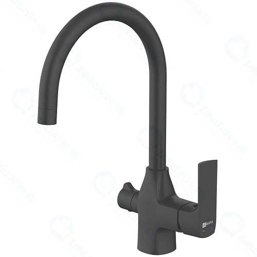 Смеситель для кухни Lemark Ursus, PVD (LM7261BL)