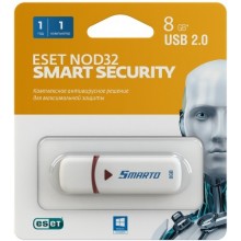 ПО антивирус ESET NOD32 Smart Security, 1 ПК/1 год