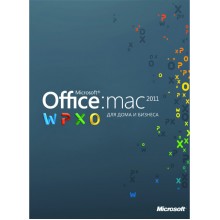 Программное обеспечение Microsoft Office: Mac 2011 для дома и бизнеса, 2 устройства + книга