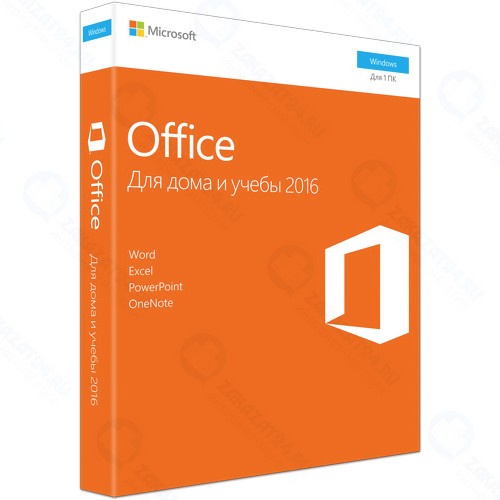 Cофт для PC Microsoft Office для дома и учебы 2016. Русская версия. 1 ПК