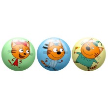 Мячики Три Кота с принтом, 3 шт (Т17579)
