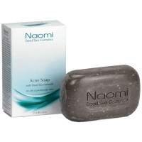 Мыло против акне Naomi KM 0001 с минералами Мертвого моря, 125 г