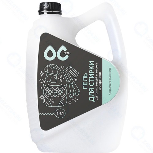 Гель ОС-ГЕЛЬ для стирки детских вещей и вещей аллергиков, 2,8 л (4603757175050)