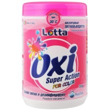 Пятновыводитель для цветного белья Lotta OXI, 750 г (8032779810834)
