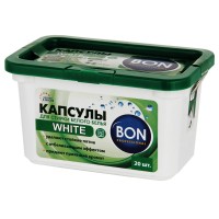 Капсулы для стирки белого белья BON 20 шт (BN-201-2)