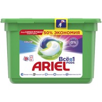 Капсулы для стиральной машины ARIEL Color, 18 шт