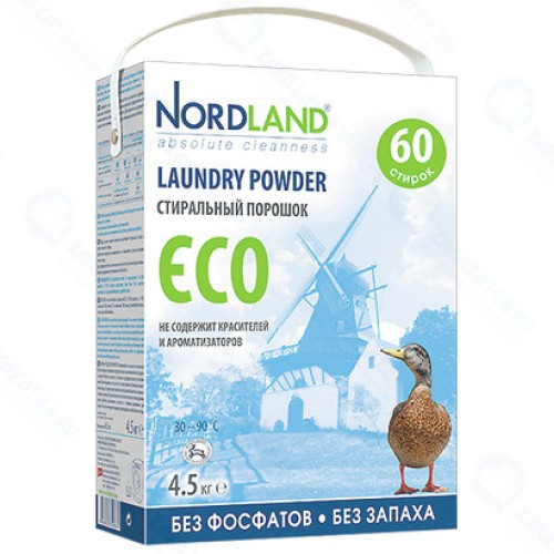 Стиральный порошок Nordland Eco 4,5 кг.