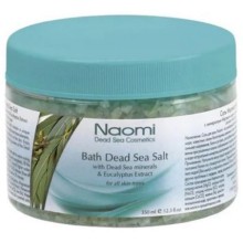 Соль Naomi KM 0012 Мертвого моря с экстрактом эвкалипта, 350 г Соль Naomi KM 0012 Мертвого моря с экстрактом эвкалипта, 350 г