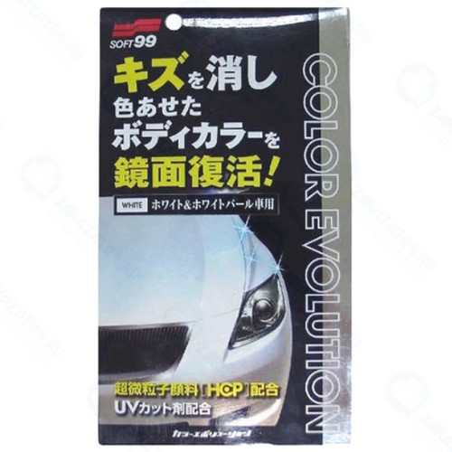 Цветовосстанавливающий полироль SOFT99 Color Evolution White Pearl, 100 мл (00501)