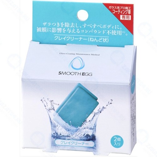 Абразивная глина для очистки кузова SOFT99 Smooth Egg Surface Smoother, 100 г (00513)