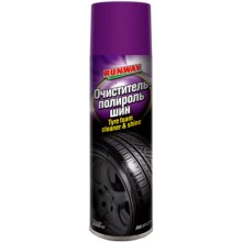 Очиститель-полироль шин RUNWAY 650 мл (RW6127)