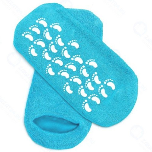 Маска-носки увлажняющие Naomi KZ 0530 голубые