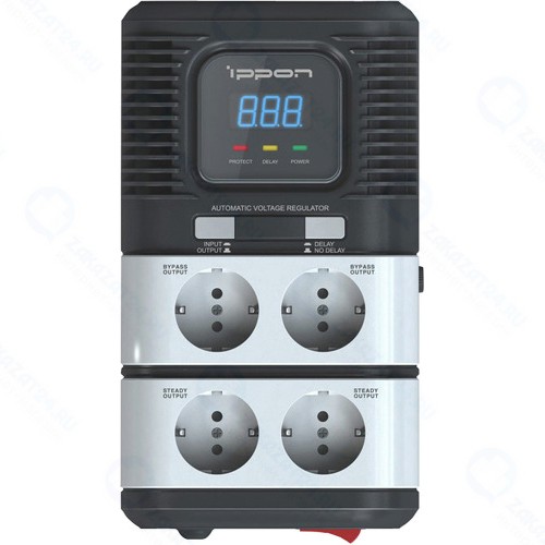 Стабилизатор напряжения Ippon STAB-1000 Black