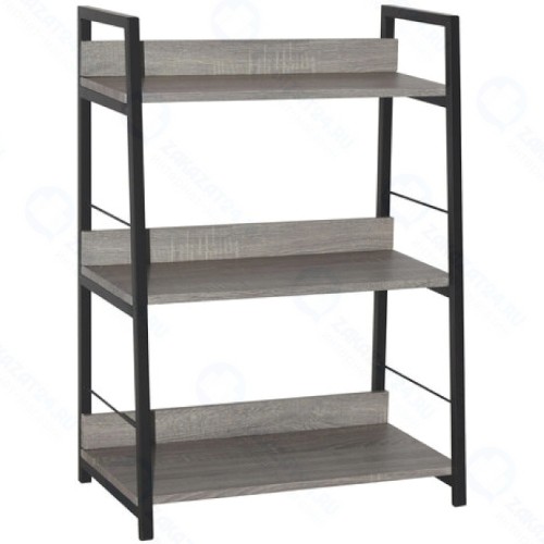 Стеллаж на металлокаркасе Brabix Loft SH-002, 600x350x845 мм, дуб антик (641232)