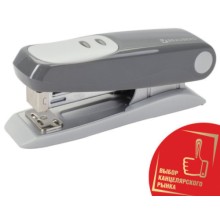 Степлер Brauberg Germanium, №24/6, 26/6, до 20 листов, серый (226576) Степлер Brauberg Germanium, №24/6, 26/6, до 20 листов, серый (226576)