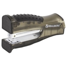 Степлер Brauberg VS-100, №24/6, 26/6, до 20 листов, черный (226863) Степлер Brauberg VS-100, №24/6, 26/6, до 20 листов, черный (226863)