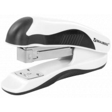 Степлер Brauberg Jet Pro, №24/6, 26/6, до 25 листов, белый/черный (228585) Степлер Brauberg Jet Pro, №24/6, 26/6, до 25 листов, белый/черный (228585)