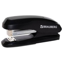 Степлер Brauberg Extra, №24/6, 26/6, до 30 листов, черный/серый (229086) Степлер Brauberg Extra, №24/6, 26/6, до 30 листов, черный/серый (229086)