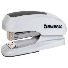 Степлер Brauberg Extra, №24/6, 26/6, до 30 листов, серый (229089) Степлер Brauberg Extra, №24/6, 26/6, до 30 листов, серый (229089)