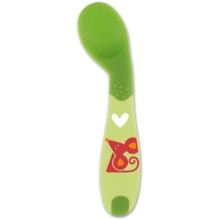 Ложка для детей Chicco Babys First Spoon, 8 м+, зеленая (00016100300000)