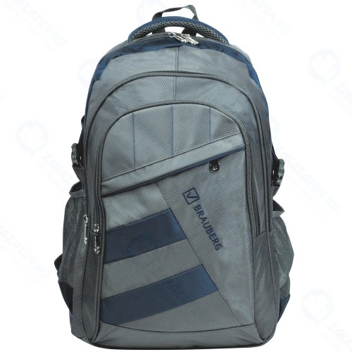 Рюкзак для ноутбука Brauberg MainStream 2 Grey/Blue (224446)