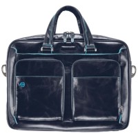 Сумка для ноутбука Piquadro Blue Square, синяя (CA2849B2/BLU2)
