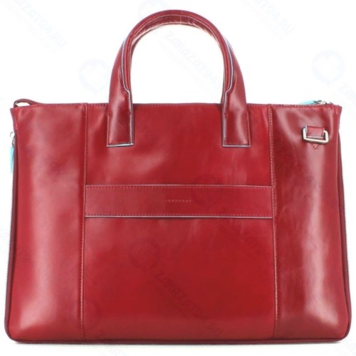 Сумка для ноутбука Piquadro Blue Square, красная (CA4021B2/R)