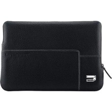 Чехол для ноутбука Urbano Leather Zip Folder для Apple Macbook Air 13, Black (UZRSA-01)