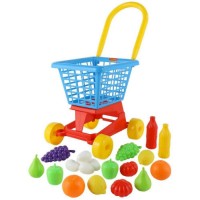 Детский игровой набор PALAU-TOYS Тележка Supermarket №1 + продукты (42989_PLS)