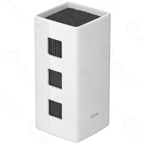 Подставка для кухонных принадлежностей NADOBA Esta универсальная, керамическая, белый (723213)