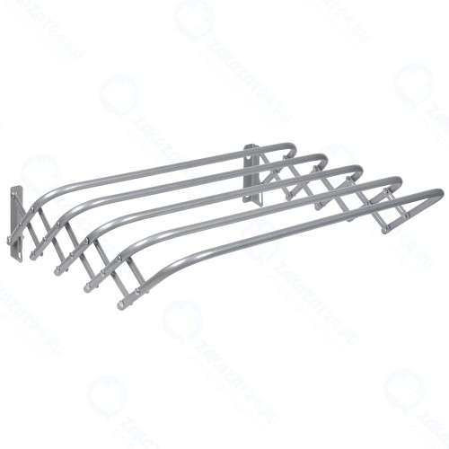 Сушилка для белья NIKA СН90/С, настенная, серебристая