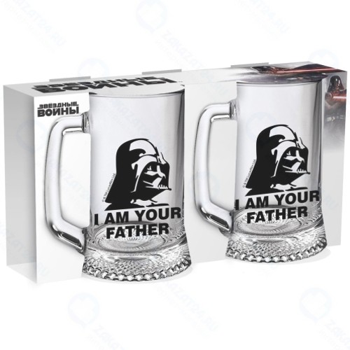 Кружка Осз Star Wars Darth Vader, 2 шт, 500 мл (287948)