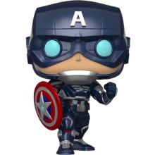 Фигурка Funko POP! Bobble: Marvel: Avengers Game: Captain America (47757)