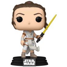 Фигурка Funko POP! Bobble: Star Wars Ep 9: Rey with Yellow Saber (51482)