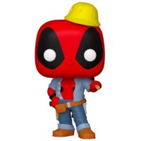 Фигурка Funko POP! Bobble: Marvel: Deadpool 30th: Construction Worker (54688)