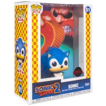 Фигурка Funko POP! Game Cover: Sonic the Hedgehog: Sonic (Exc) (59177)