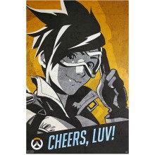 Постер ABYstyle Overwatch: Tracer Cheers Luv (ABYDCO443)