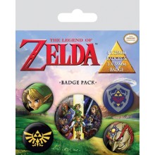 Значки Pyramid The Legend Of Zelda, 5 шт (BP80530)