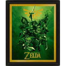 3D-постер Pyramid The Legend Of Zelda: Link (EPPL71137)