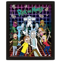 Постер Pyramid 3D Rick and Morty: Characters Grid (EPPL71249)