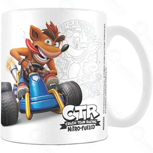 Кружка Pyramid Crash Team Racing (Crash Emblem) Coffee Mug (MG25574)