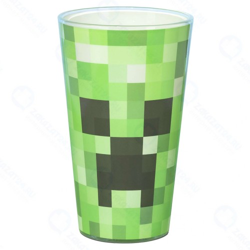 Бокал Paladone Minecraft Creeper Glass, 450 мл (PP6729MCF)