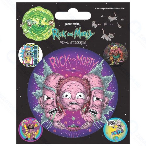 Наклейки Pyramid Rick and Morty: Psychedelic Visions (PS7372)