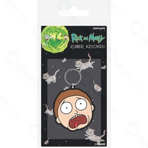 Брелок Paladone Rick and Morty: Morty Terrified Face (RK38722C)