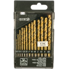 Набор сверл по металлу СПЕЦ 1,5-6,5 мм, HSS, 13 шт (0311001) Набор сверл по металлу СПЕЦ 1,5-6,5 мм, HSS, 13 шт (0311001)