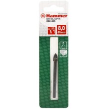 Сверло по плитке Hammer Flex DR GL 8.0 мм*70 мм (202-405)