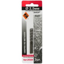 Сверло по металлу Энкор Ф2,5 мм (25325) Сверло по металлу Энкор Ф2,5 мм (25325)