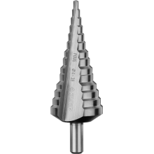 Сверло ступенчатое по металлу Зубр Ф39х113 мм (29670-4-39-14_z01) Сверло ступенчатое по металлу Зубр Ф39х113 мм (29670-4-39-14_z01)