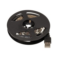 Светодиодная лента LAMPER 5 В, 10 мм, IP65, SMD 5050, 60 LED/m, RGB (141-387)