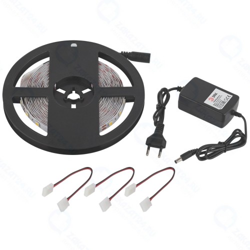 Комплект светодиодной ленты ЭРА 5050kit-14,4-60-12-IP20-2700-5m